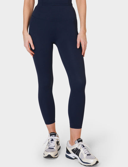 Sweaty Betty All Day 7/8 Leggings - Navy Blueimage1- The Sports Edit