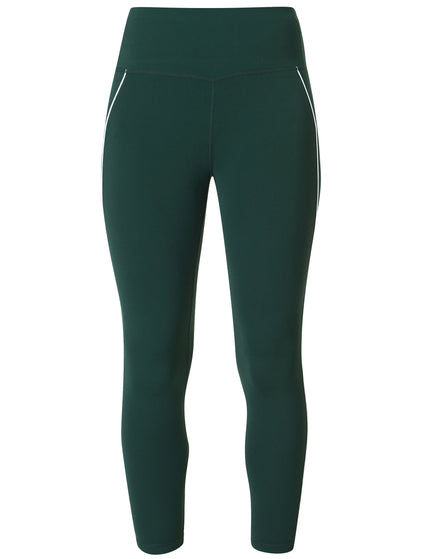 Sweaty Betty All Day Active Contrast Piping 7/8 Leggings - Cedar Greenimage8- The Sports Edit