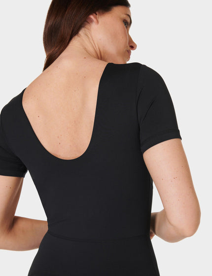 Sweaty Betty All Day T-Shirt Bodysuit - Blackimage3- The Sports Edit