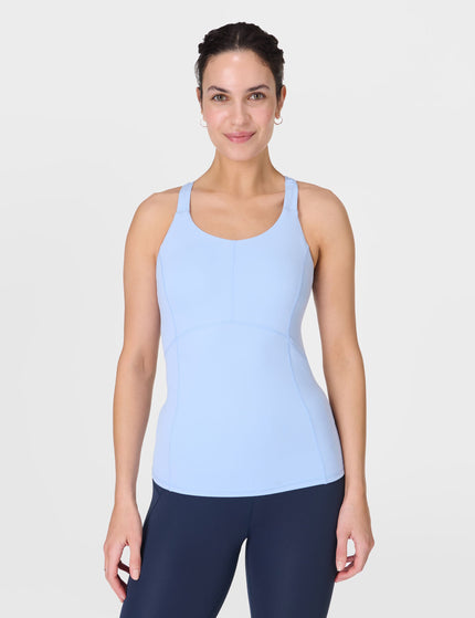 Sweaty Betty All Day Three Pocket Vest - Breeze Blueimage1- The Sports Edit