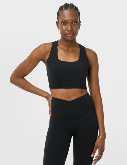 Sweaty Betty All Day Wrap Longline Bra - Blackimages1- The Sports Edit