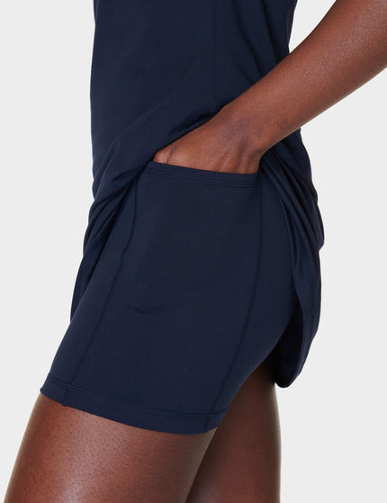 Sweaty Betty All Round Asymmetric Dress - Navy Blueimage6- The Sports Edit