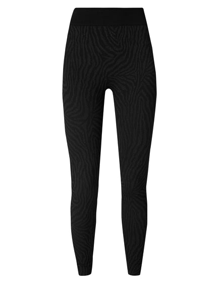 Sweaty Betty Animal Base Layer Legging - Black Zebra Lines Jacquardimage8- The Sports Edit