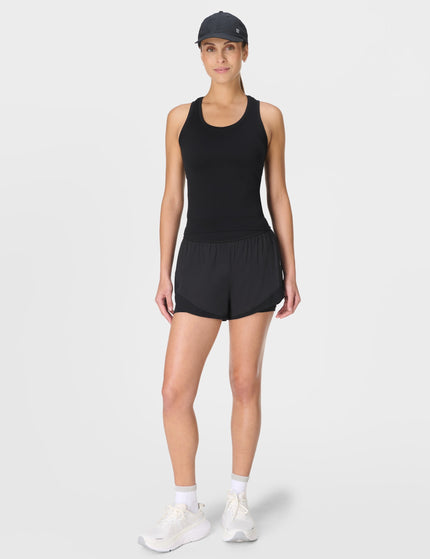 Sweaty Betty Athlete Crop Seamless Workout Vest - Blackimages5- The Sports Edit
