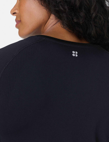 Sweaty Betty Athlete Seamless Gym Long Sleeve Top - Blackimages5- The Sports Edit