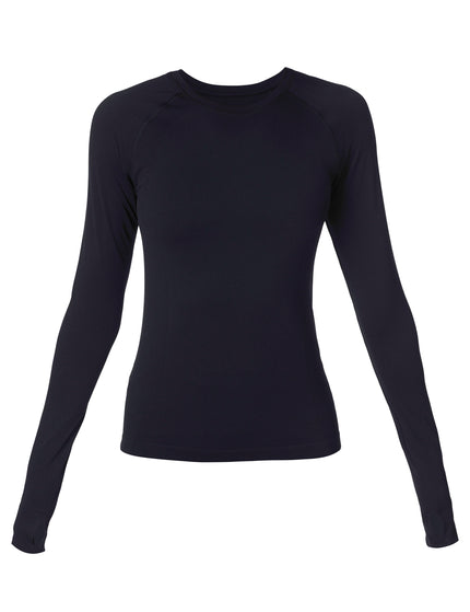 Sweaty Betty Athlete Seamless Gym Long Sleeve Top - Blackimages7- The Sports Edit