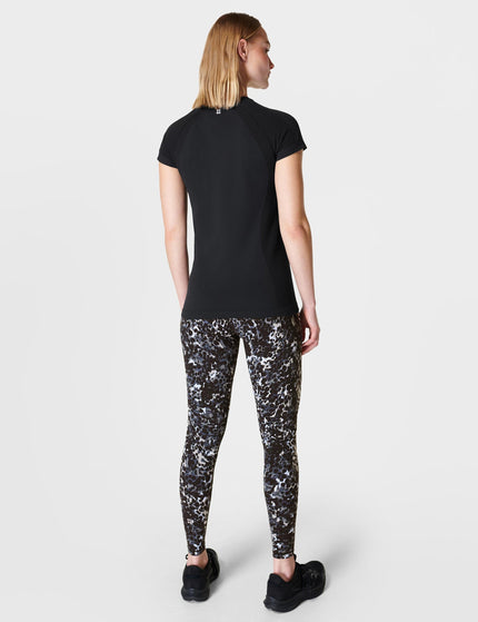 Sweaty Betty Athlete Seamless Gym T-Shirt - Blackimage2- The Sports Edit