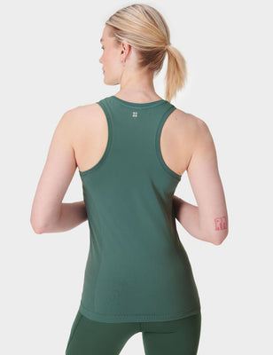 Athlete Seamless Gym Vest - Glade Green