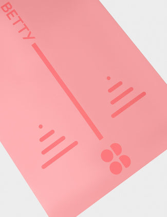 Balance Yoga Mat - Melon Pink