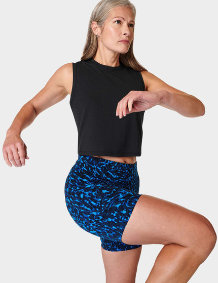 Sweaty Betty Breathe Easy Crop Muscle Vest - Blackimage5- The Sports Edit