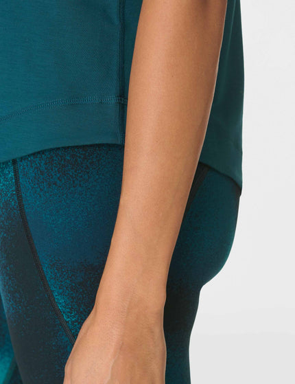 Sweaty Betty Breathe Easy Mesh Run Vest Top - Deep Greenimages5- The Sports Edit