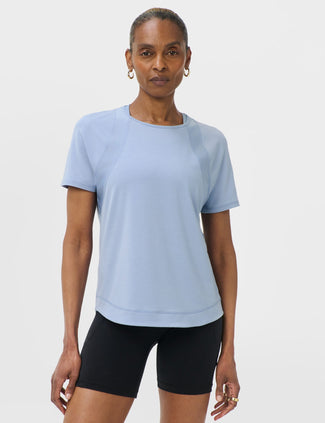 Breathe Easy Mesh T-Shirt - Laguna Blue
