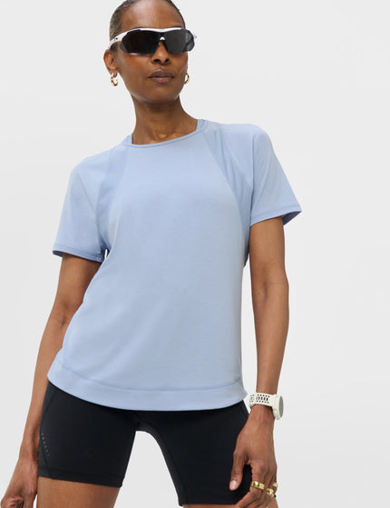 Sweaty Betty Breathe Easy Mesh T-Shirt - Laguna Blueimages5- The Sports Edit