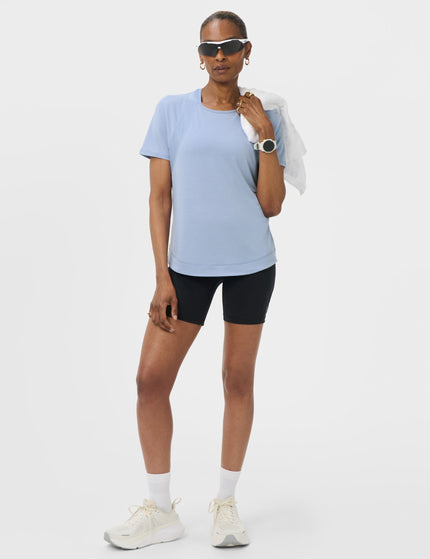 Sweaty Betty Breathe Easy Mesh T-Shirt - Laguna Blueimages6- The Sports Edit