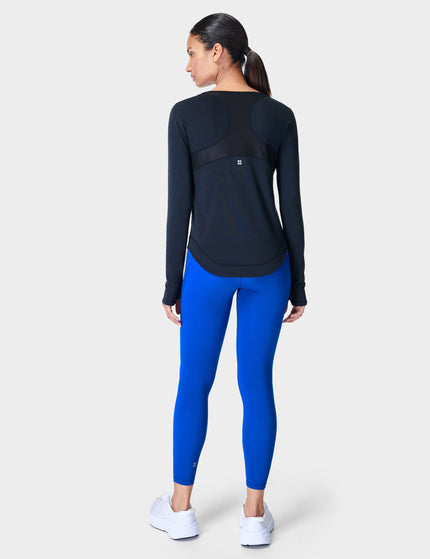 Sweaty Betty Breathe Easy Running Long Sleeve Top - Blackimages6- The Sports Edit