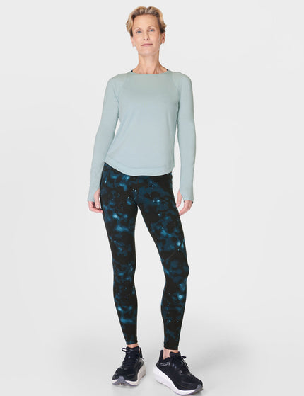 Sweaty Betty Breathe Easy Running Long Sleeve Top - Muted Teal Blueimage6- The Sports Edit