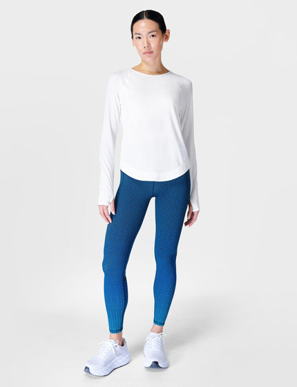 Sweaty Betty Breathe Easy Running Long Sleeve Top - Whiteimage6- The Sports Edit