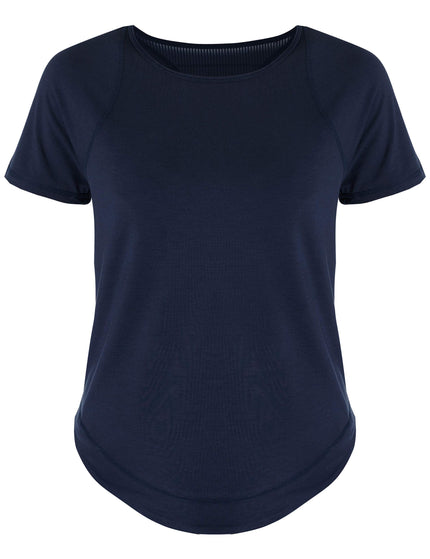 Sweaty Betty Breathe Easy Running T-Shirt - Navy Blueimage5- The Sports Edit