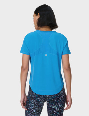 Breathe Easy Running T-Shirt - Tidal Blue