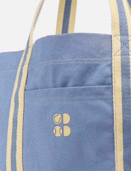 Sweaty Betty Canvas Tote Bag - Laguna Blue/Butterscotch Yellowimages5- The Sports Edit