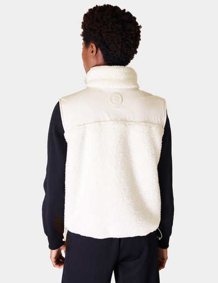 Sweaty Betty Canyon Fleece Vest - Lily Whiteimage2- The Sports Edit