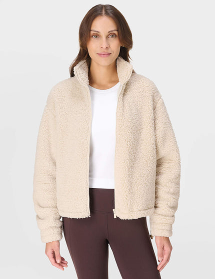 Sweaty Betty Canyon Fleece Zip Up - Barley Beigeimages5- The Sports Edit