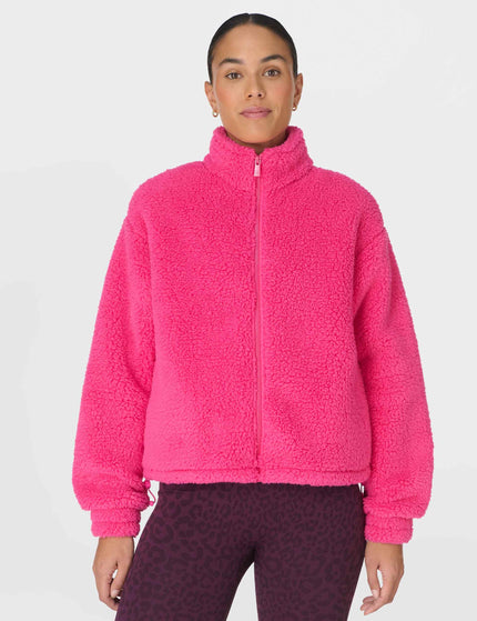 Sweaty Betty Canyon Fleece Zip Up - Beet Pinkimages1- The Sports Edit