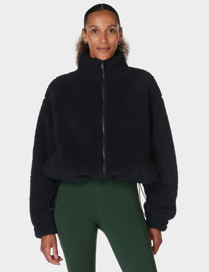 Sweaty Betty Canyon Fleece Zip Up - Blackimage1- The Sports Edit