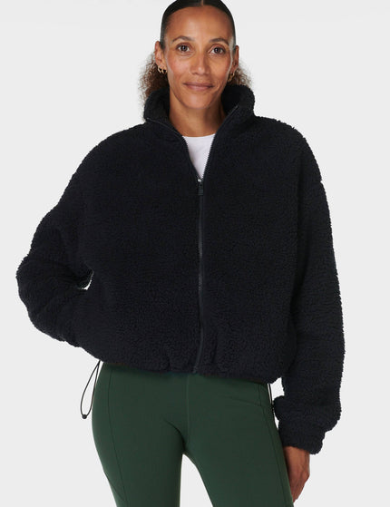 Sweaty Betty Canyon Fleece Zip Up - Blackimage3- The Sports Edit