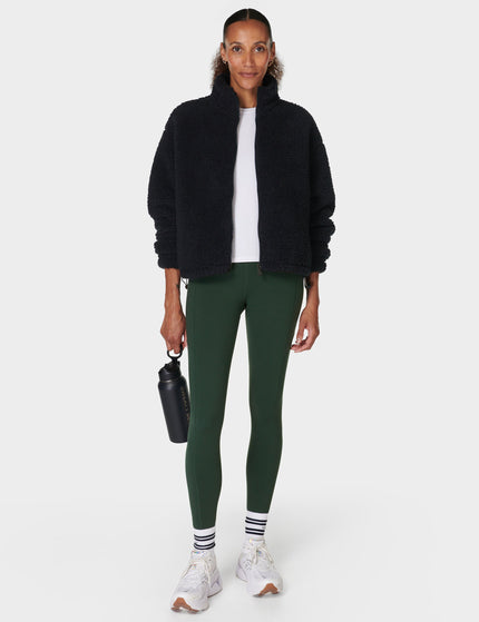 Sweaty Betty Canyon Fleece Zip Up - Blackimage6- The Sports Edit