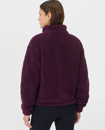 Canyon Fleece Zip Up - Plum Purple