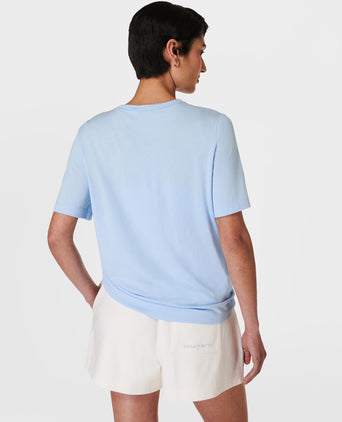 Essential Crew Neck T-Shirt - Breeze Blue