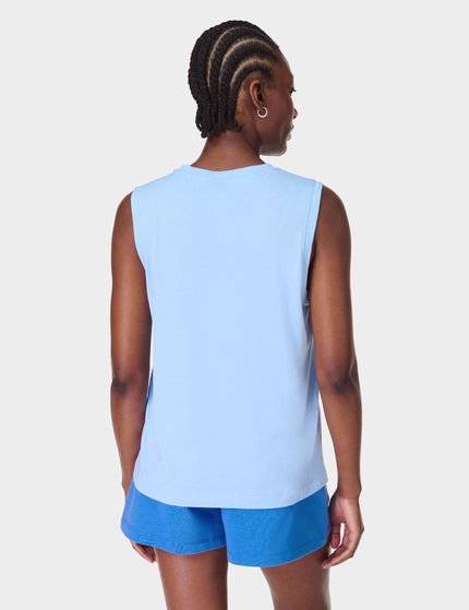 Sweaty Betty Essential Sleeveless Vest - Breeze Blueimage2- The Sports Edit