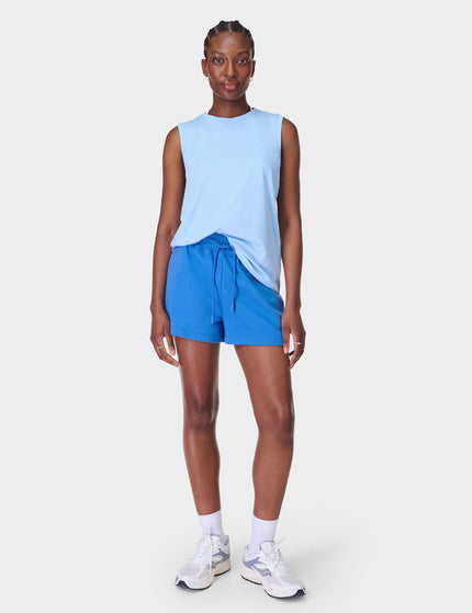 Sweaty Betty Essential Sleeveless Vest - Breeze Blueimage5- The Sports Edit