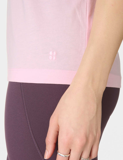 Sweaty Betty Essential Sleeveless Vest - Nerine Pinkimages3- The Sports Edit