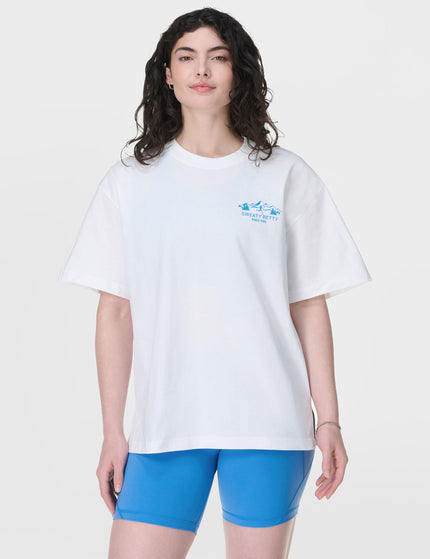 Sweaty Betty Explore More T-Shirt - Whiteimage1- The Sports Edit
