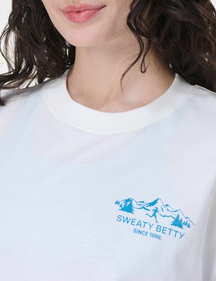 Sweaty Betty Explore More T-Shirt - Whiteimage3- The Sports Edit