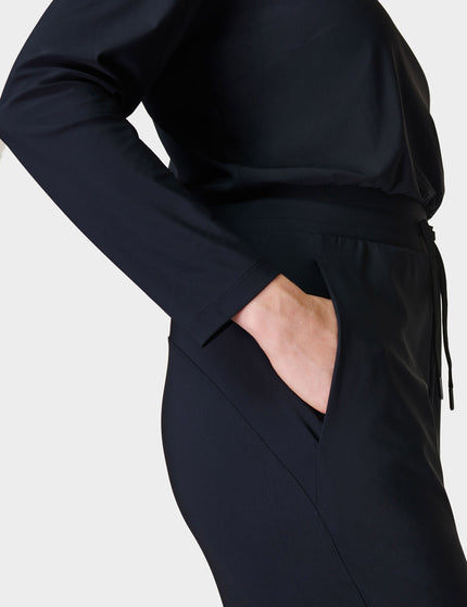 Sweaty Betty Explorer Long Sleeve Jumpsuit - Blackimage4- The Sports Edit