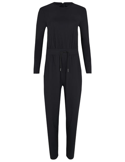 Sweaty Betty Explorer Long Sleeve Jumpsuit - Blackimage6- The Sports Edit