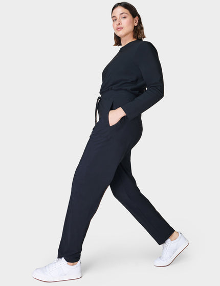 Sweaty Betty Explorer Long Sleeve Jumpsuit - Blackimage5- The Sports Edit