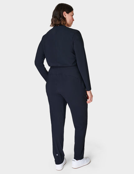 Sweaty Betty Explorer Long Sleeve Jumpsuit - Blackimage2- The Sports Edit