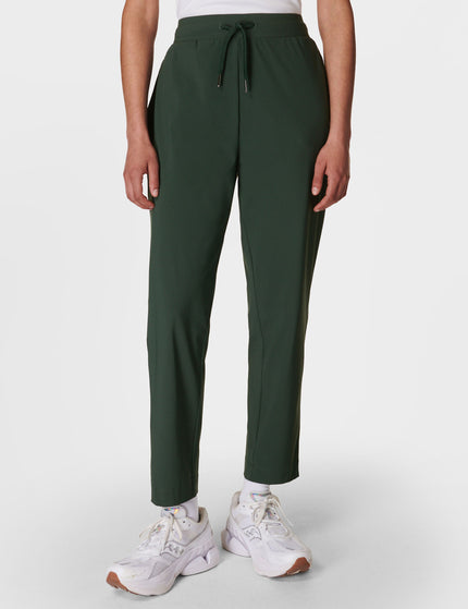 Sweaty Betty Explorer Side Stripe Trouser - Trek Greenimage1- The Sports Edit