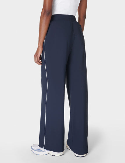 Sweaty Betty Explorer Wide Leg Trouser - Navy Blueimage2- The Sports Edit