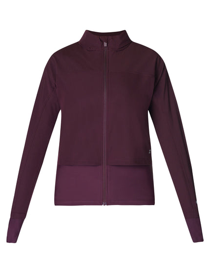 Sweaty Betty Fast Track Running Jacket - Midnight Cherry Purpleimage8- The Sports Edit