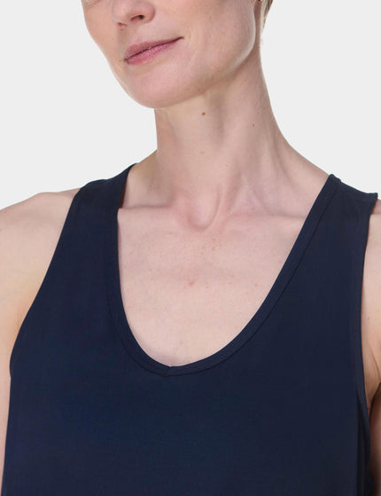Sweaty Betty Gaia Performance Yoga Jumpsuit - Navy Blueimage3- The Sports Edit