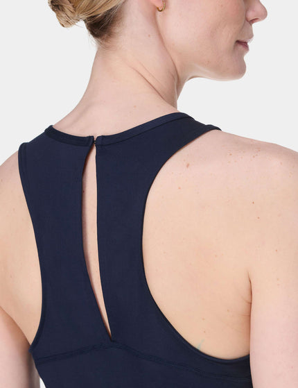 Sweaty Betty Gaia Performance Yoga Jumpsuit - Navy Blueimage4- The Sports Edit
