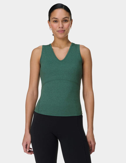 Sweaty Betty Gaia V-Neck Tank - Glade Green Marlimage1- The Sports Edit