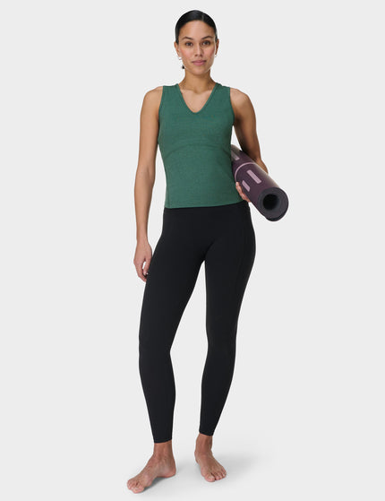 Sweaty Betty Gaia V-Neck Tank - Glade Green Marlimage5- The Sports Edit