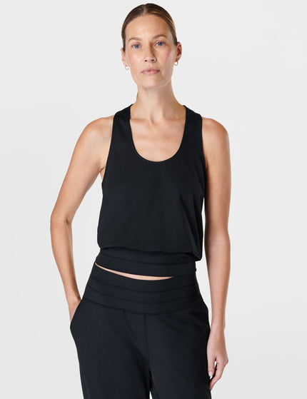 Sweaty Betty Gaia Yoga Vest - Blackimage1- The Sports Edit