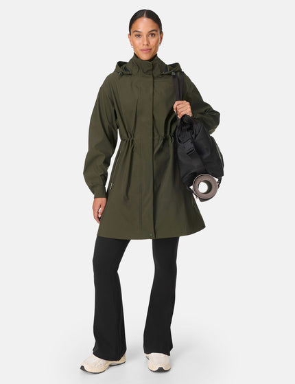 Sweaty Betty Guide Waterproof Parka - Nori Greenimages7- The Sports Edit